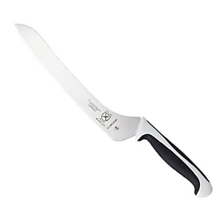 Mercer Culinary 9" Millennia Offset Bread Knife, White