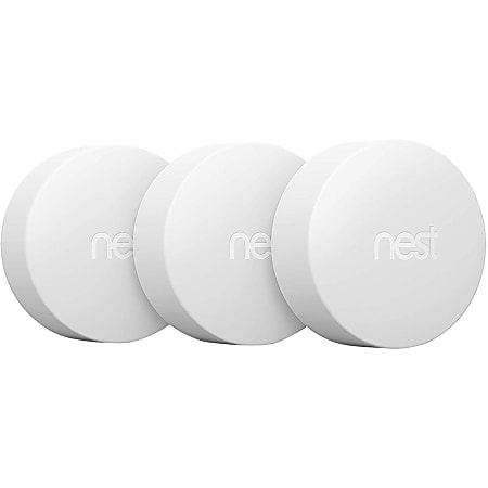 Google™ Nest Temperature Sensor, White, Pack Of 3