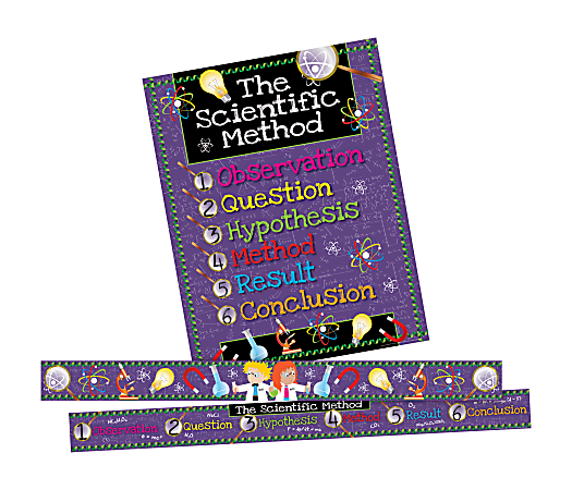 Barker Creek Scientific Method Bulletin Board Set, 13/Set