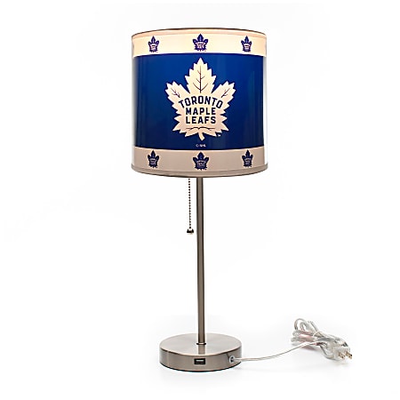 Imperial NHL Table Lamp, 19"H, Toronto Maple Leafs