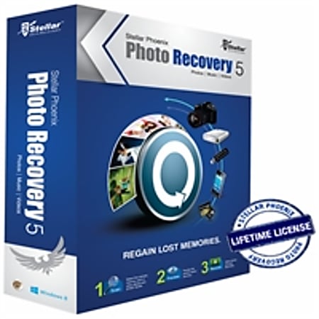 Stellar Phoenix Photo Recovery - Windows, Download Version
