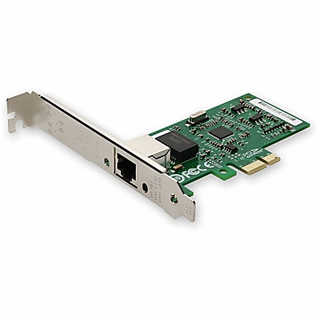 AddOn Intel® EXPI9400PT Comparable 10/100/1000Mbs Single RJ-45 Port 100m PCIe 2.0 x4 Network Interface Card, EXPI9400PTAO