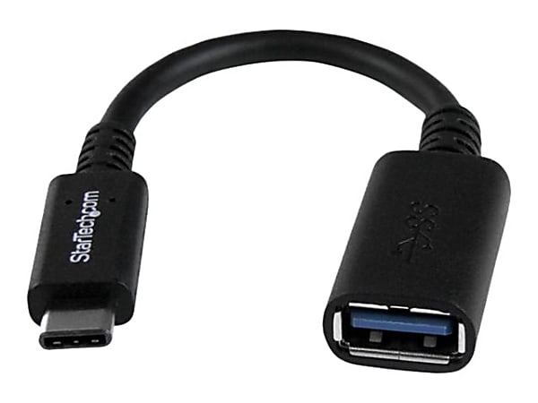 StarTech.com USB-C to USB Adapter - 6in - USB-IF Certified - USB-C to USB-A - USB 3.1 Gen 1 - USB C Adapter - USB31CAADP
