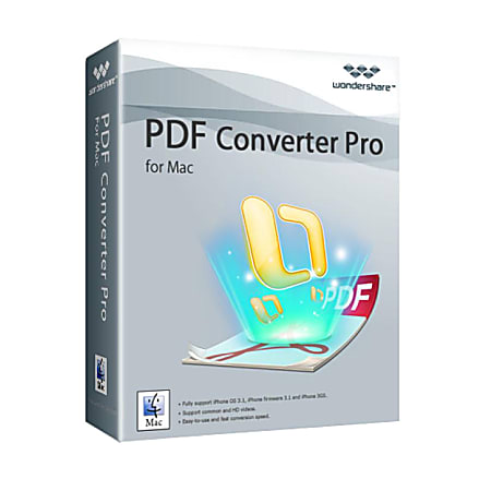 Wondershare PDF Converter Pro for MAC, Download Version
