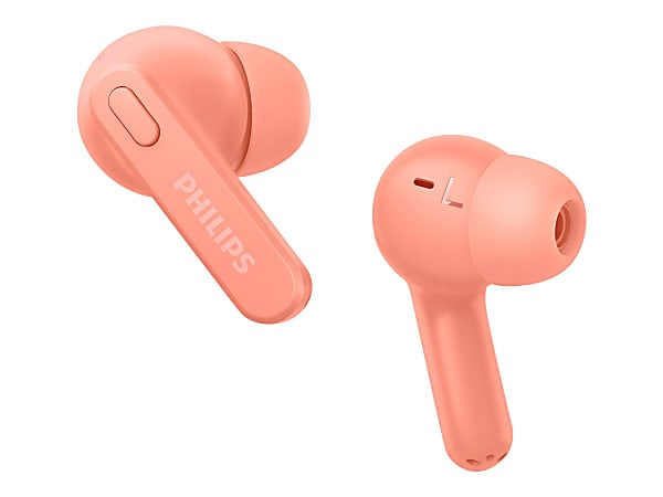Philips TAT2206PK - True wireless earphones with mic - in-ear - Bluetooth - noise isolating - pink