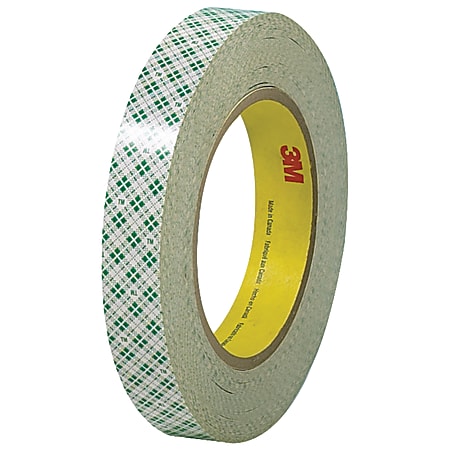 3M™ 410 Double-Sided Masking Tape, 3" Core, 0.75" x 108', Off-White, Case Of 3