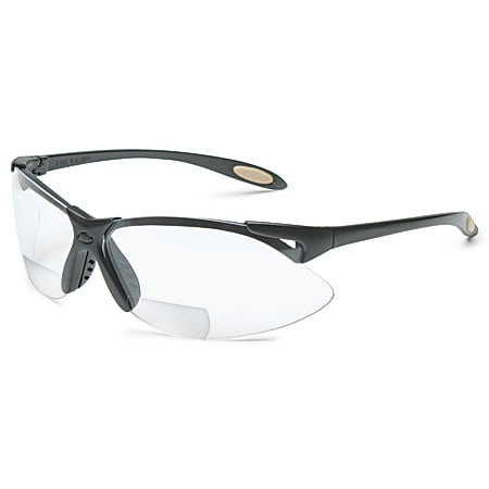 A900 Reader Magnifier Eyewear, +2.0 Diopter Polycarb Hard Coat Lenses, Blk Frame