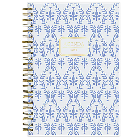 2027 Blue Sky Baritza Weekly/Monthly Planning Calendar, 5x8, 0%, Smooth Frosted PP, Jan–Dec, RY27