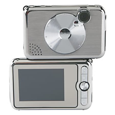 MP4 Player With Digital Camera, Silver