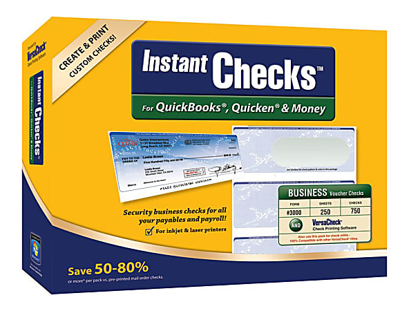 VersaChecks® InstantChecks™ Form #3000 Bundle, Disc