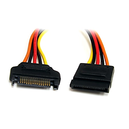 StarTech.com 12in 15 Pin SATA Power Extension Cable - Extend a SATA Power Connection by up to 12in - sata power extension cable - SATAPOWEXT12
