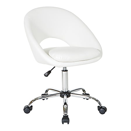 Office depot white office chairs best sale