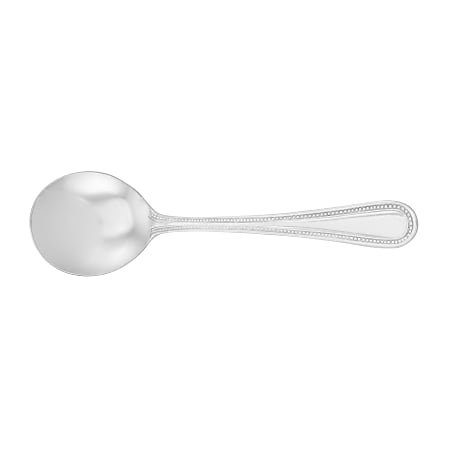 Walco Stainless Steel Accolade Bouillon Spoons, Silver, Pack Of 24 Spoons