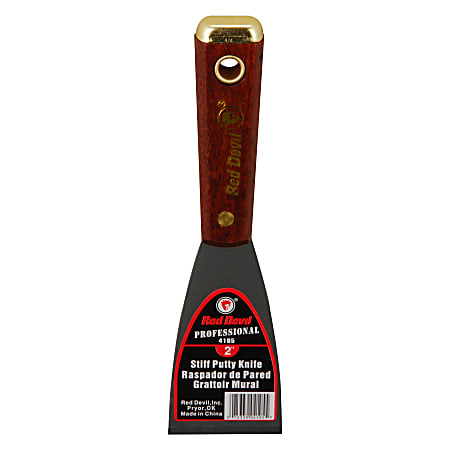 Red Devil 4100 Pro Series Putty Knife, 2" Width, Stiff