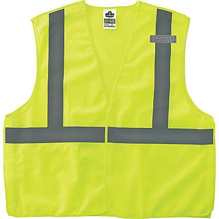Ergodyne GloWear® Safety Vest, 8215BA Econo Breakaway Mesh