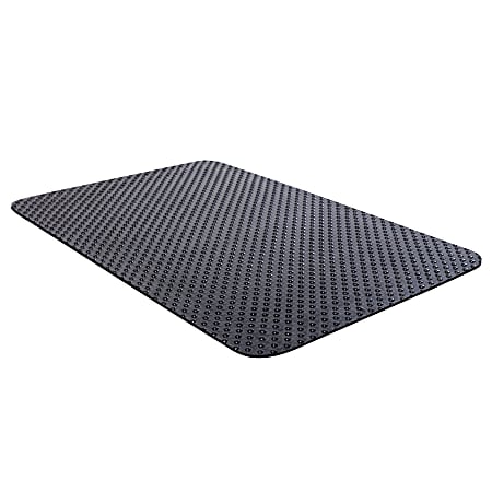 ES Robbins Feel Good Anti-Fatigue Mat, 36"W x 24"D, Black