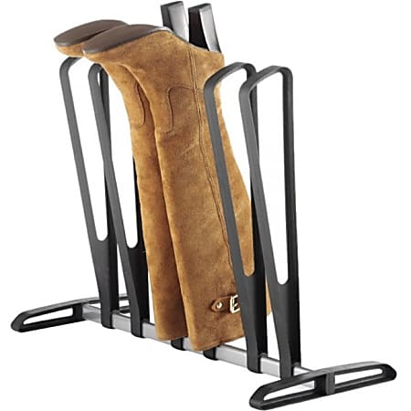 Whitmor 6499-4342 Shoe Rack - 6 x Boot - 17.5" Height x 22.5" Width10.3" Length - White - Resin