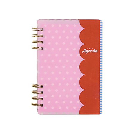2026 Happy Planner Monthly/Weekly Mini Customizable Twin Loop Planner, 4-5/8" x 7", Color Beat, January To December, PZ0019M003