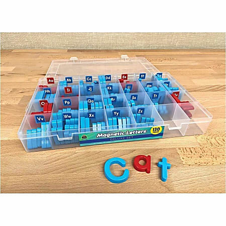 Teacher Created Resources Magnetic Letters Deluxe Set RedBlue