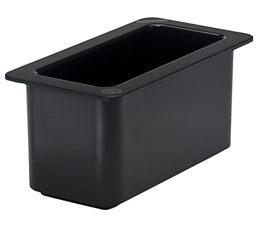 Cambro Coldfest GN 1/3 x 6" Food Pan, Black