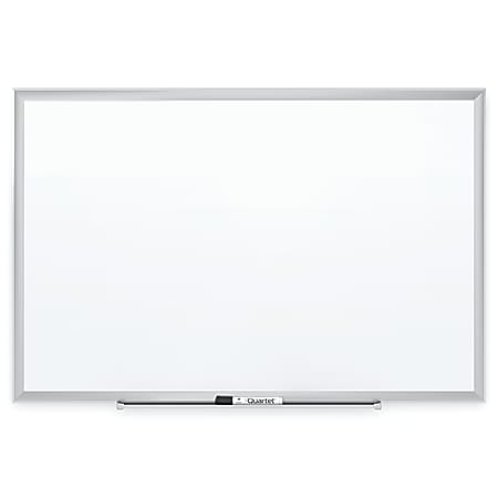 Quartet® Classic Magnetic Dry-Erase Whiteboard, 60" x 36", Aluminum Frame With Silver Finish
