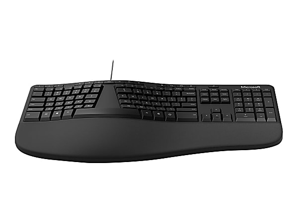 Microsoft Ergonomic Keyboard - For Business - keyboard - USB - QWERTY - English - black