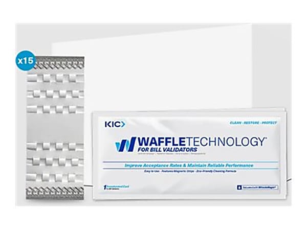 IMSourcing KICTeam - Magnetic card reader head cleaning cards - for note validators - white (pack of 5)