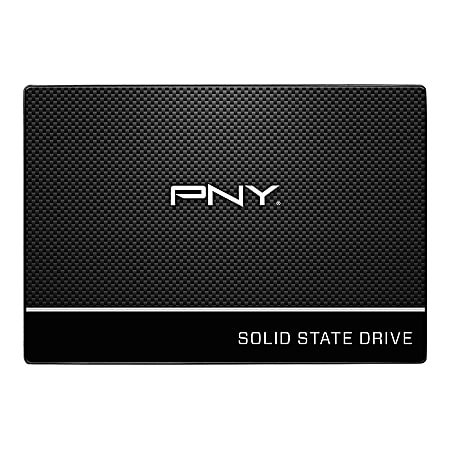 PNY CS900 Internal Solid State Drive, 120GB, 515MB, SATA III, SSD7CS900120, Black