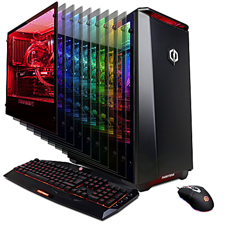 CyberPowerPC Gamer Supreme Liquid Cool SLC10680 - MDT - Core i9 9900K / 3.6 GHz - RAM 16 GB - SSD 480 GB, HDD 2 TB - GF GTX 1660 Ti - GigE - WLAN: 802.11a/b/g/n/ac - Windows 10 64-bit - monitor: none - black