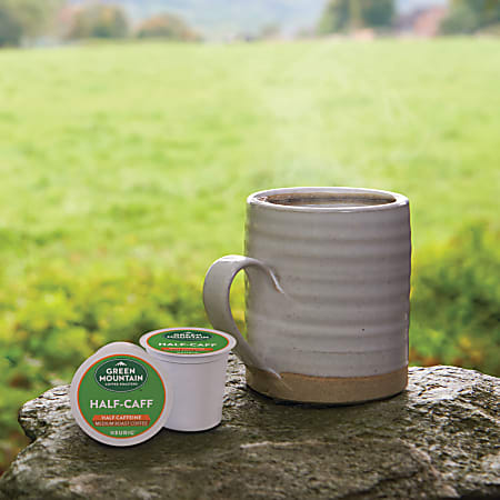 Half caff coffee k cups discount