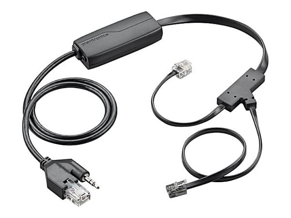 Poly APV-66 - Electronic hook switch adapter - for Poly MDA200; CS 510, 520, 540; Savi W710, W720, W730, W740, W745; Savi Office WO300, WO350