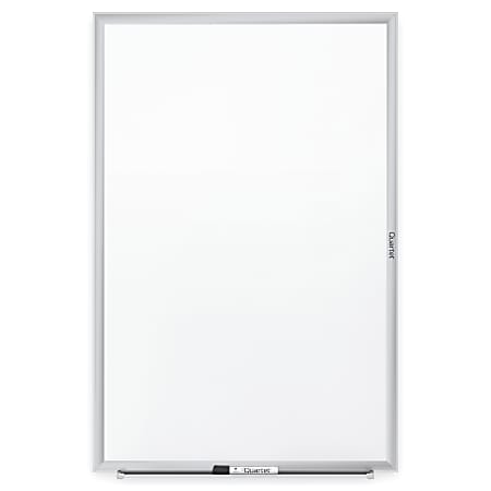 Magnetic White Board for Wall, Non-Adhesive Backed 60x36 by