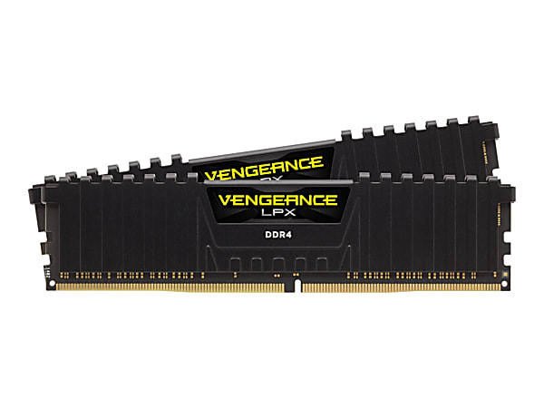 Corsair Vengeance LPX 32GB DDR4 SDRAM Memory Kit - 32 GB - DDR4-3000/PC4-24000 DDR4 SDRAM - 3000 MHz - CL16 - 1.35 V - Non-ECC - CMK32GX4M2D3000C16