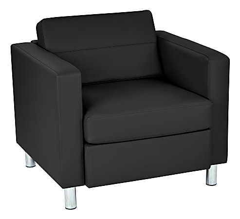 Office Star Products Pacific Armchair, Dillon Black