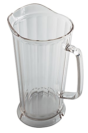 Cambro Camwear® Pitchers, 64 Oz, Clear, Pack Of 6 Pitchers