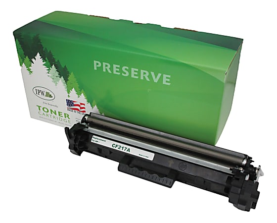 IPW Preserve Remanufactured Black Toner Cartridge Replacement For HP 17A, CF217A, 845-17A-ODP