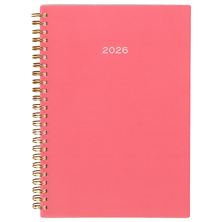 2026 Organized by Happy Planner Monthly/Weekly Small Twin Loop Planner, 5-1/2" x 8-1/4", Sunset, January To December, PT0025S012