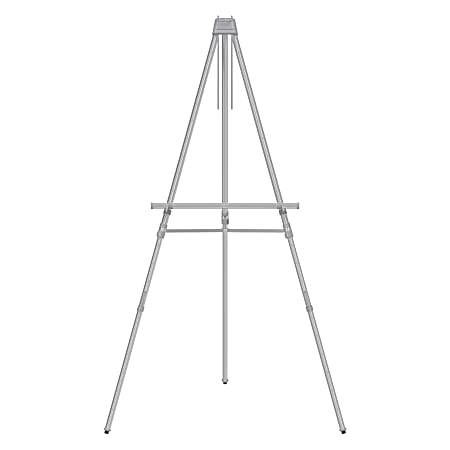 Heavy Duty Aluminum Telescoping Easel - Black - ULINE - H-7793BL