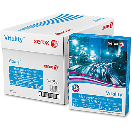 Xerox® Vitality™ Multi-Use Printer & Copier Paper, Letter