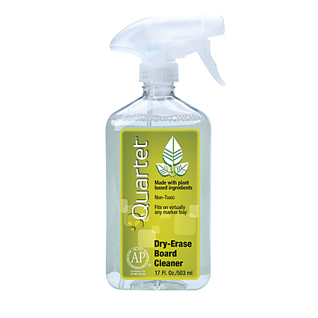 Quartet® Whiteboard Cleaning Spray, 17 Oz