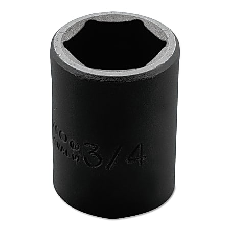 PROTO Torqueplus Impact Socket, 1/2" Drive, 3/4" Opening