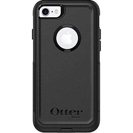 OtterBox iPhone SE (3rd and 2nd Gen) and iPhone 8/7 Commuter Series Case - For Apple iPhone SE 3, iPhone SE 2, iPhone 8, iPhone 7 Smartphone - Black - Drop Resistant, Impact Resistant - Polycarbonate, Synthetic Rubber - 1