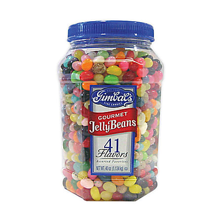 Gimbals Gourmet Jelly Beans, 40 Oz. Tub