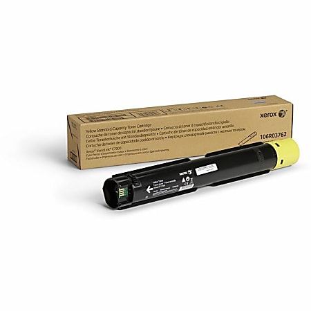 Xerox Genuine Xerox® VersaLink® C7000 Color Printer Yellow Standard capacity Toner Cartridge (3300 Pages) - 106R03762 - 3300 Pages