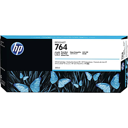 HP 764 Photo Black Ink Cartridge, C1Q17A
