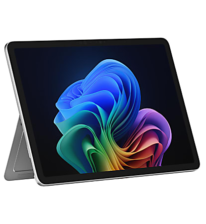 Microsoft Surface Pro Copilot+ PC Wi-Fi Tablet, 12", 16GB RAM, 256GB UFS, Windows 11, Platinum