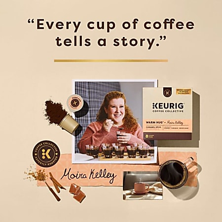 Keurig Coffee Collective Warm Hug Caramel Spice Single Serve K Cup Pods ...
