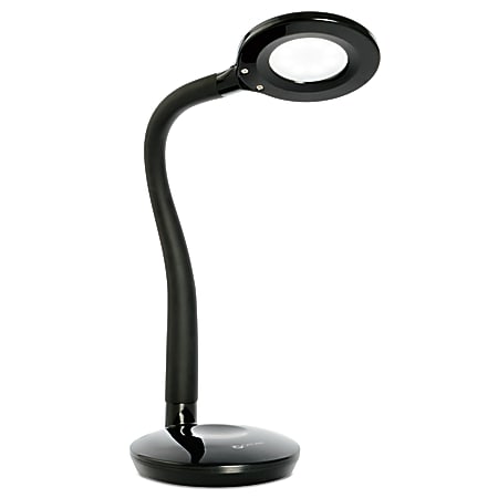 OttLite® Soft Touch Flex LED Lamp, 8", Black