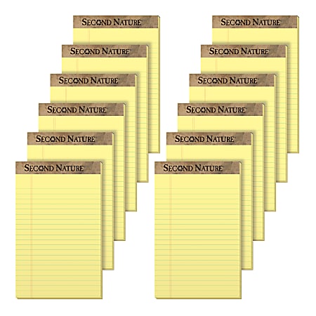 TOPS™ Second Nature® 30% Recycled Writing Pads, 5"