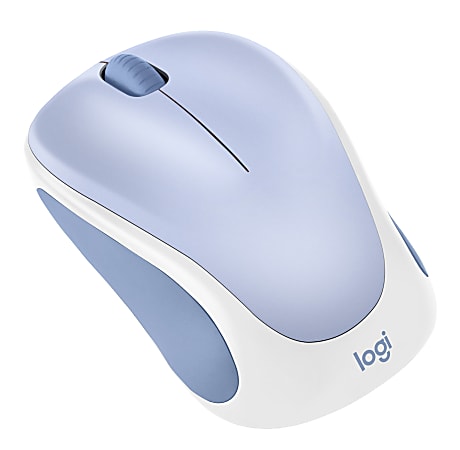 Logitech Design Mouse Wireless Mouse Limited Edition - USB Receiver, 12 months AA Battery Life, Portable &amp; Lightweight, Light Lilac